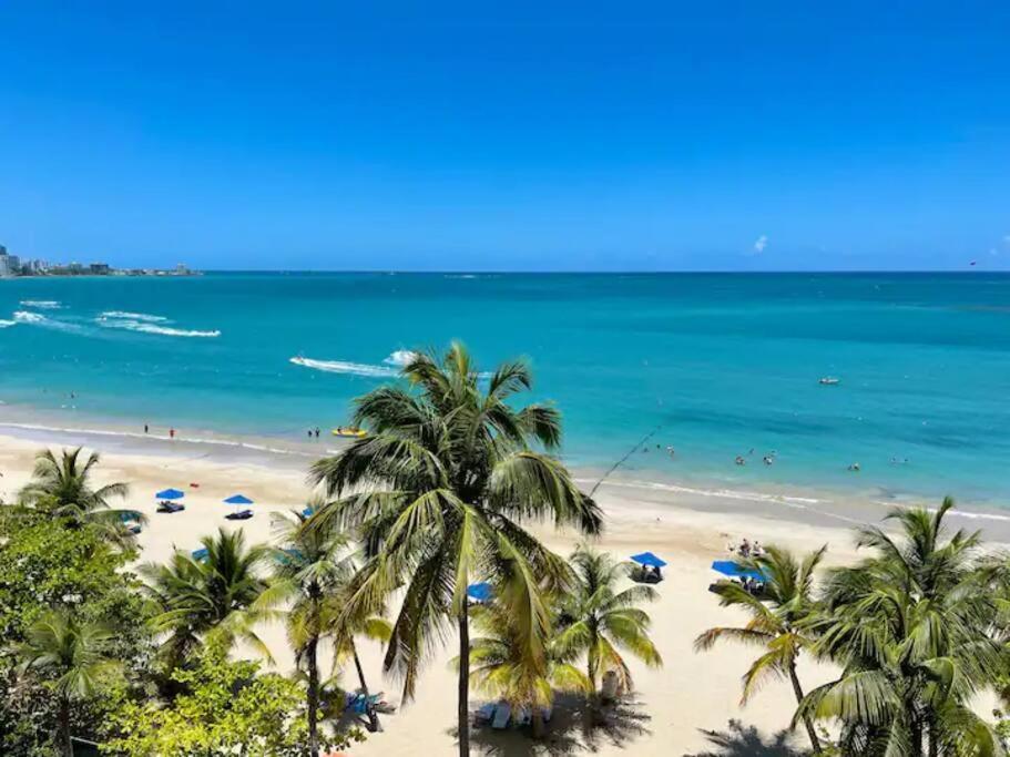 Ocean View Deluxe Suite: Pvt. Beach & Pool 산후안 외부 사진